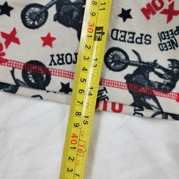 Komar Kids Size 7/8 Moto X Motocross Shorts Flame Resistant Pajamas Sleep Wear - Picture 8 of 8